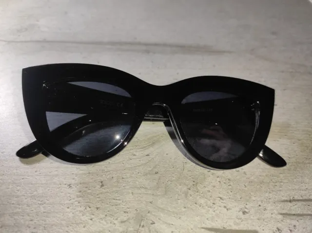 Gafas de sol Sojos Cat Eye Retro Negras