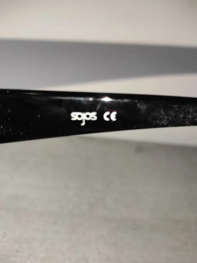 Gafas de sol Sojos Cat Eye Retro Negras