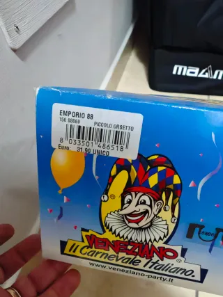 Vestito Carnevale Orsetto 9/12 mesi