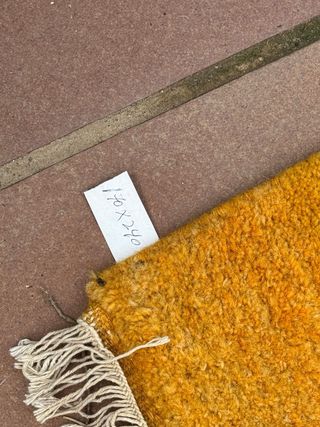 Tappeto giallo 1,70x2,40 m