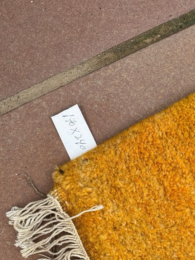 Tapete amarelo 1,70x2,40 m