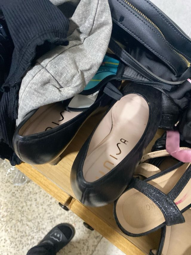 Lote bolsos y pijamas mujer