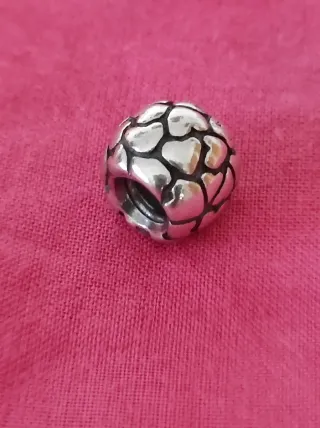 Charm Pandora Corazones Plata Original