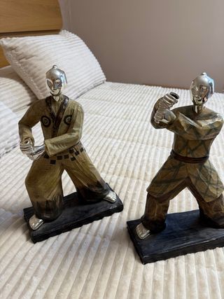 Figuras Samuráis Decorativas (Pareja)