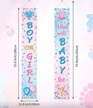 Decoración Revelación de Sexo Niño o Niña