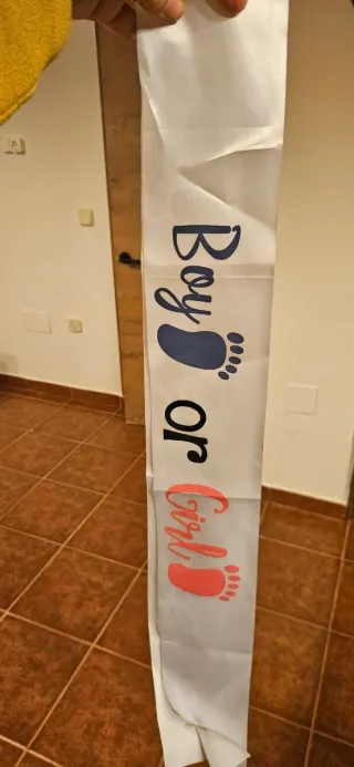 Decoración Revelación de Sexo Niño o Niña