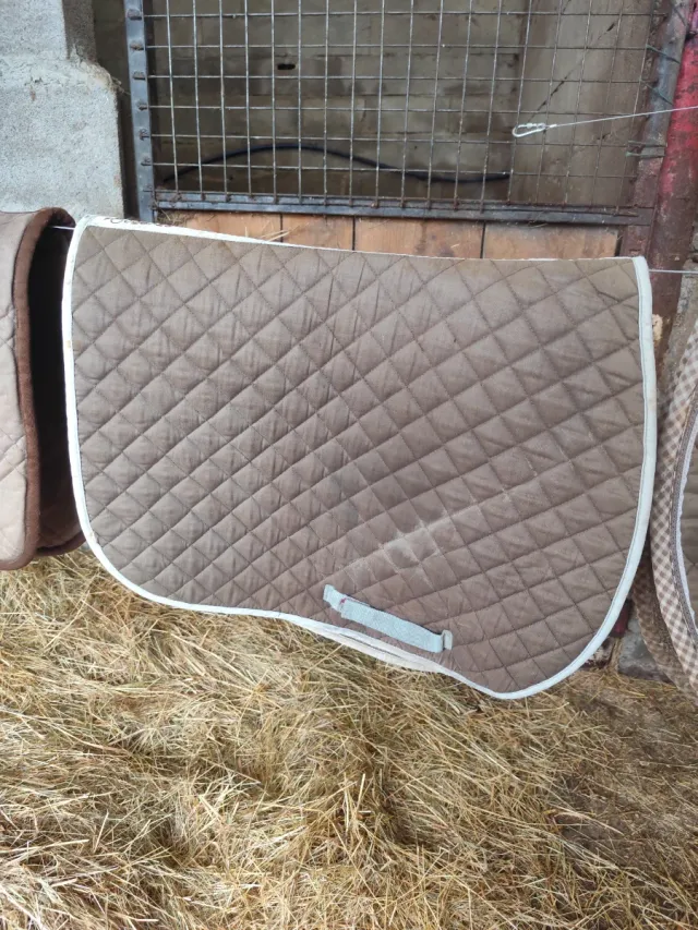 Sudadero acolchado para montar a caballo