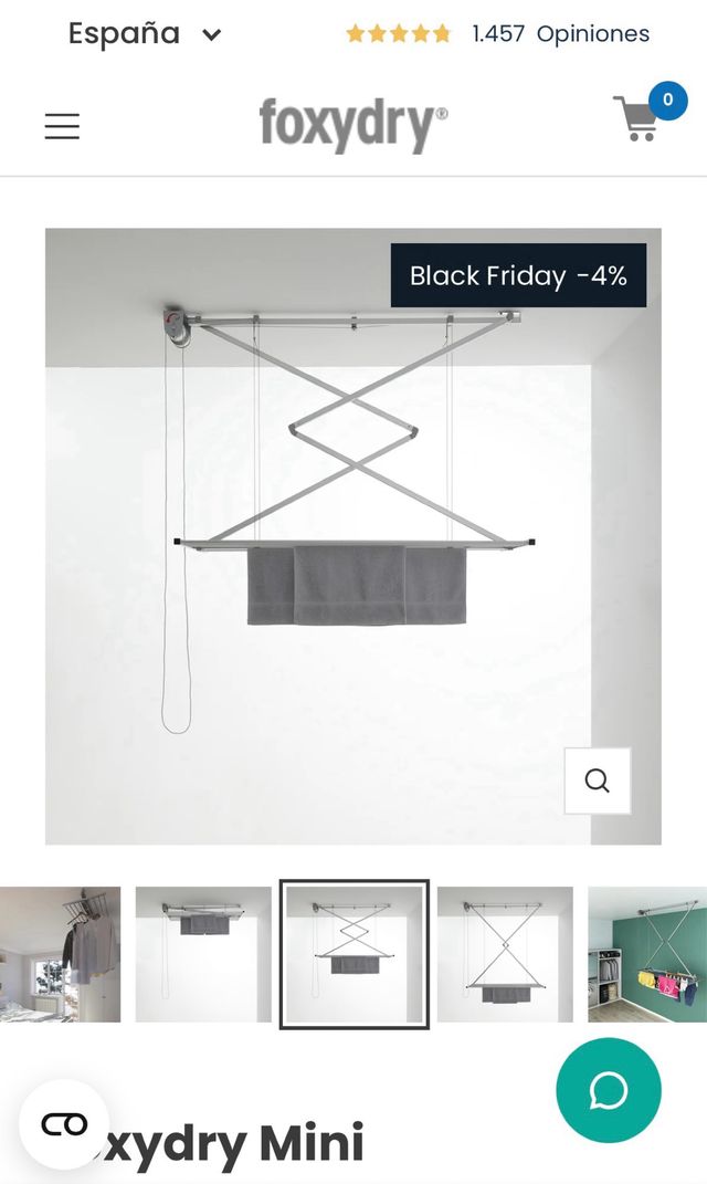 Tendedero Techo Foxydry