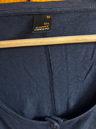 Camiseta azul mujer talla M