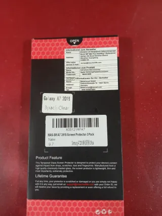 Cristal Templado Galaxy A7 2018