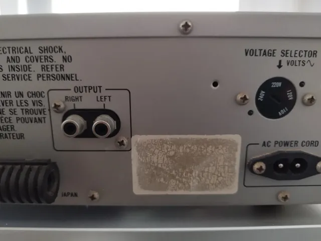 Equipo de sonido JVC CD, T-10P, A-X5, Altavoces Zo