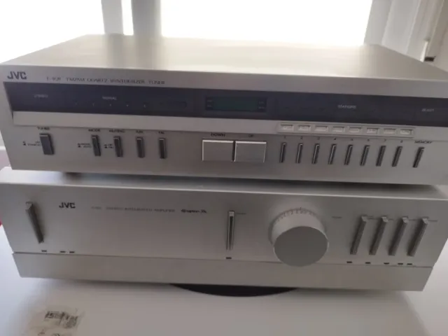 Equipo de sonido JVC CD, T-10P, A-X5, Altavoces Zo