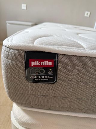 Canapé abatible Pikolin + colchón Pikolin 105×190