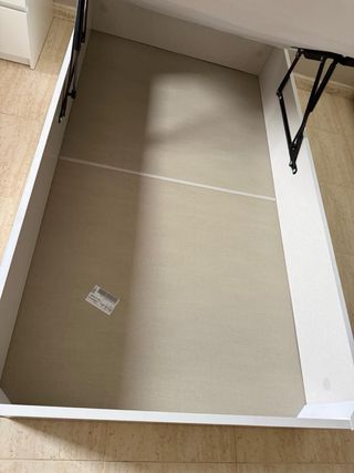 Canapé abatible Pikolin + colchón Pikolin 105×190