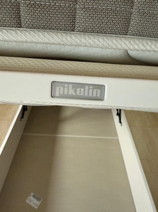 Canapé abatible Pikolin + colchón Pikolin 105×190