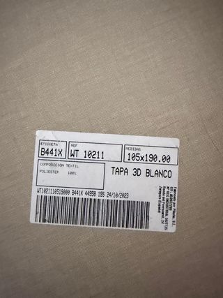 Canapé abatible Pikolin + colchón Pikolin 105×190