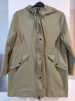 Parka Lefties verde militar Talla M