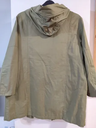 Parka Lefties verde militar Talla M