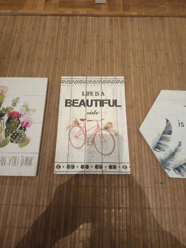 3 Cuadros Decorativos Leroy Merlin