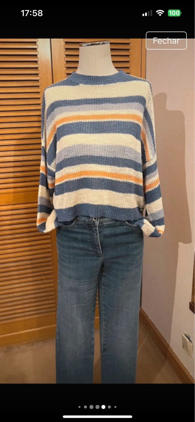 Camisola Listrada Teenager