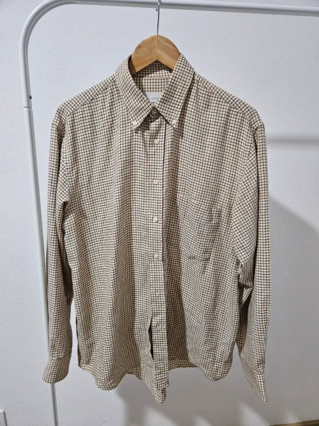 Camisa de cuadros para hombre