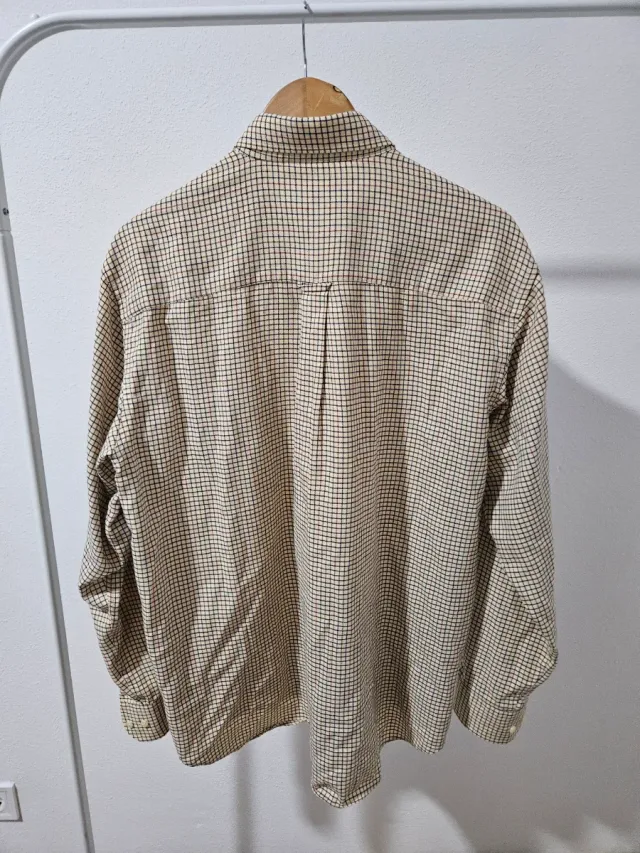 Camisa de cuadros para hombre