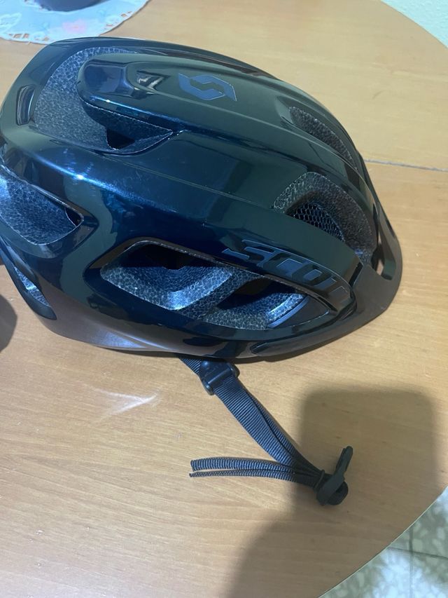 Capacete de Bicicleta Scott Preto Novo
