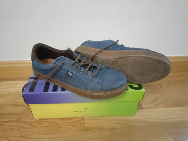 Zapatillas Timpers azules y marrones