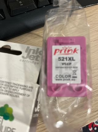 Cartucho Tinta Prink 521XL Color Nuevo
