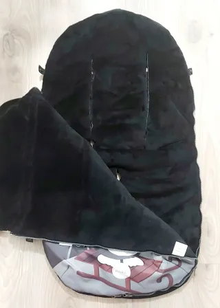 Saco para silla de bebé con diseño de mono