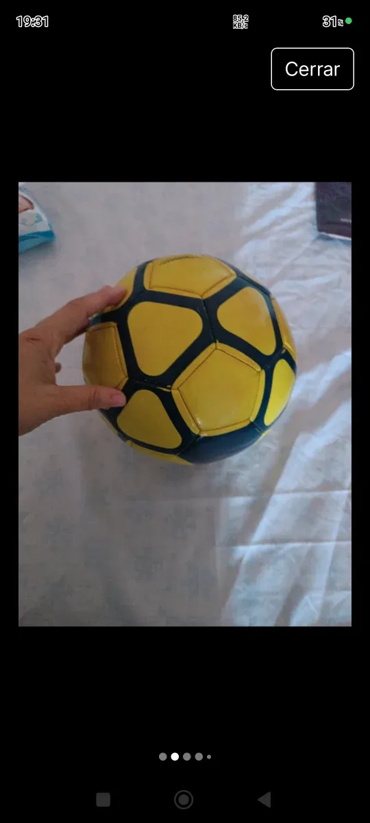 Pelota de fútbol Fila oficial