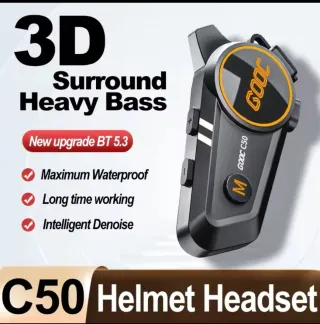 HENGJIANG C50 Intercomunicador Moto Bluetooth