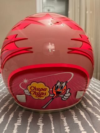 Casco Moto Chupa Chups Rosa Talla M