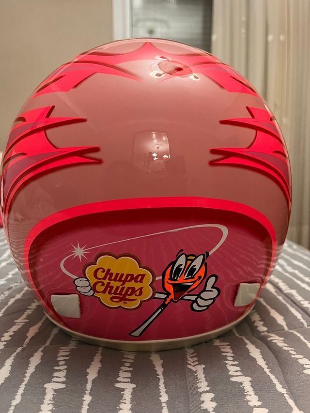 Casco Moto Chupa Chups Rosa Talla M