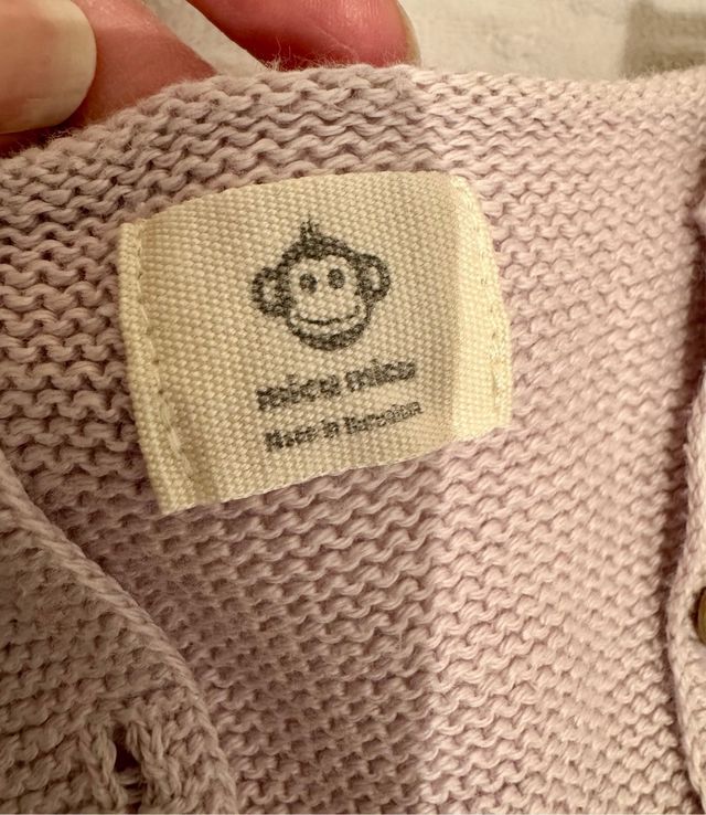 Conjunto punto Micu micu bebé