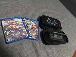 Lote PS Vita: BlazBlue, Virtua Tennis 4