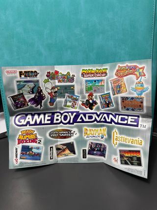 Folleto Game Boy Advance Nintendo