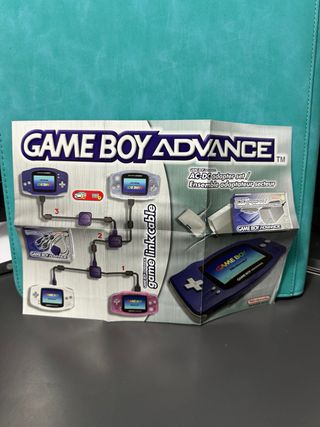 Folleto Game Boy Advance Nintendo