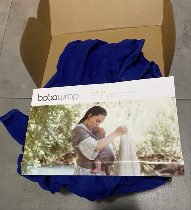 Fular Portabebés Boba Wraps - Azul Oscuro