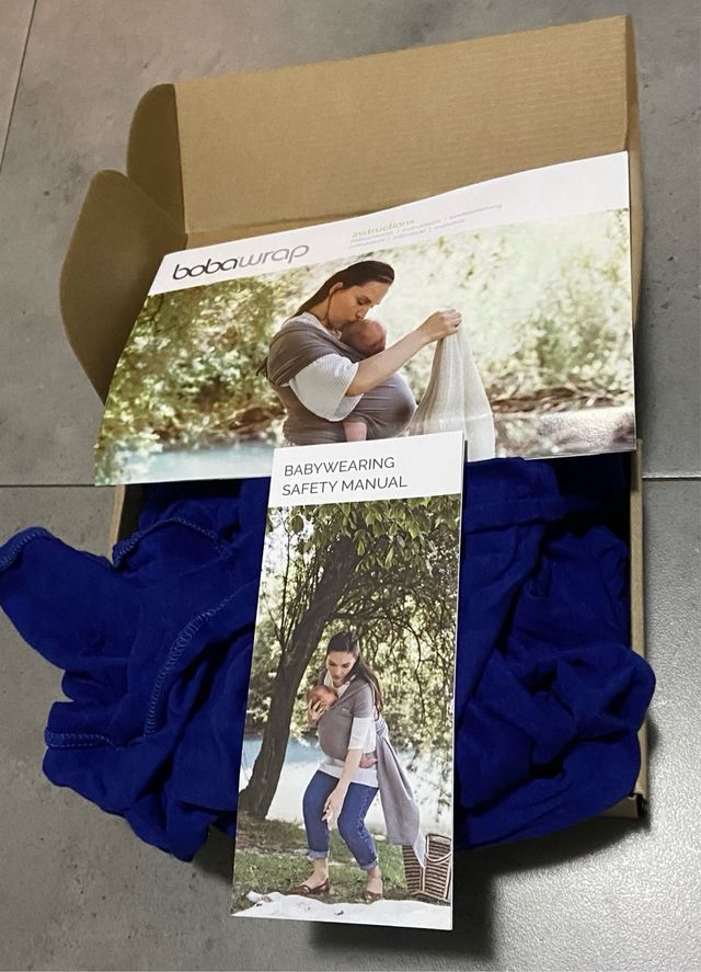 Fular Portabebés Boba Wraps - Azul Oscuro