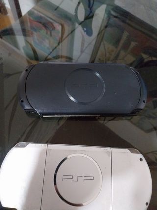 2 PSP Sony (Negro y Gris)