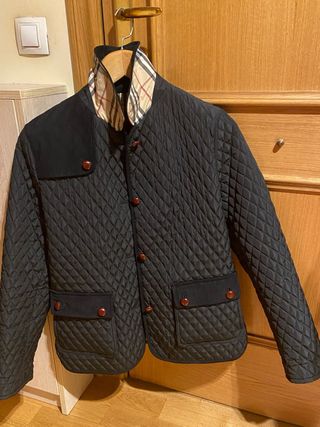 Cazadora Burberry Mujer Negra