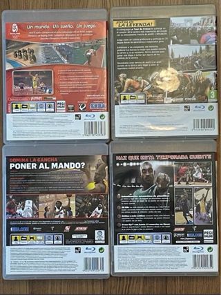 Lote 4 Juegos PS3: NBA 2K10, 2K9, Beijing 2008, To