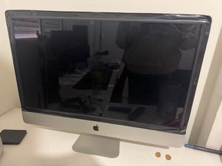 iMac Apple Negro/Plateado.