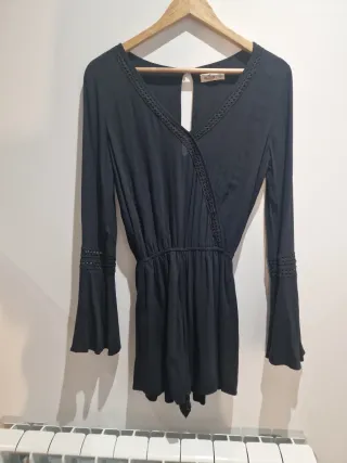 Mono corto Hollister negro