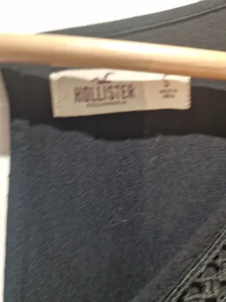 Mono corto Hollister negro