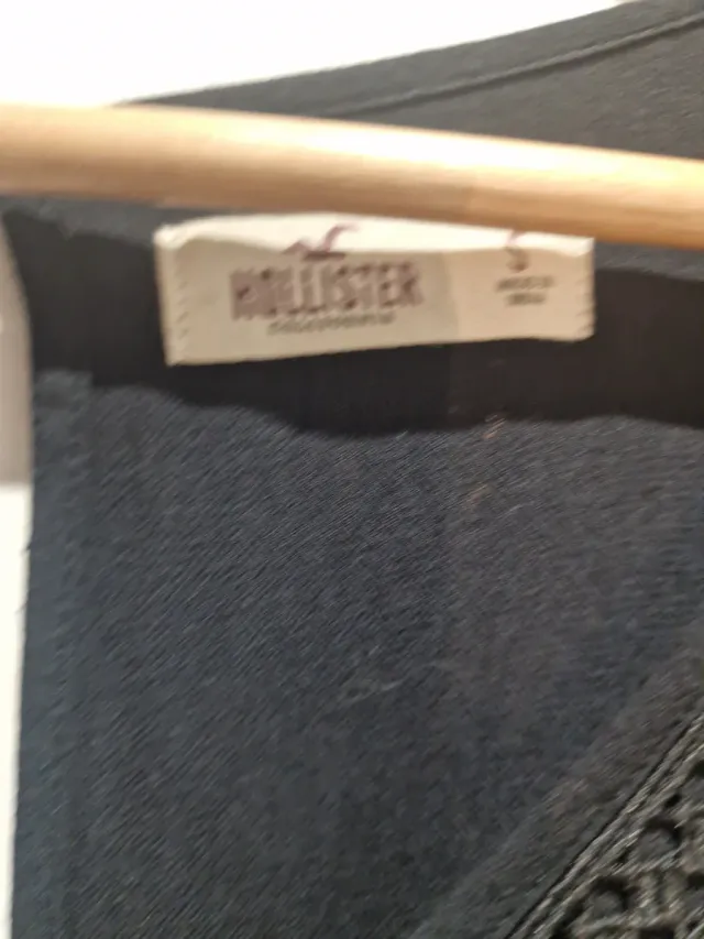 Mono corto Hollister negro