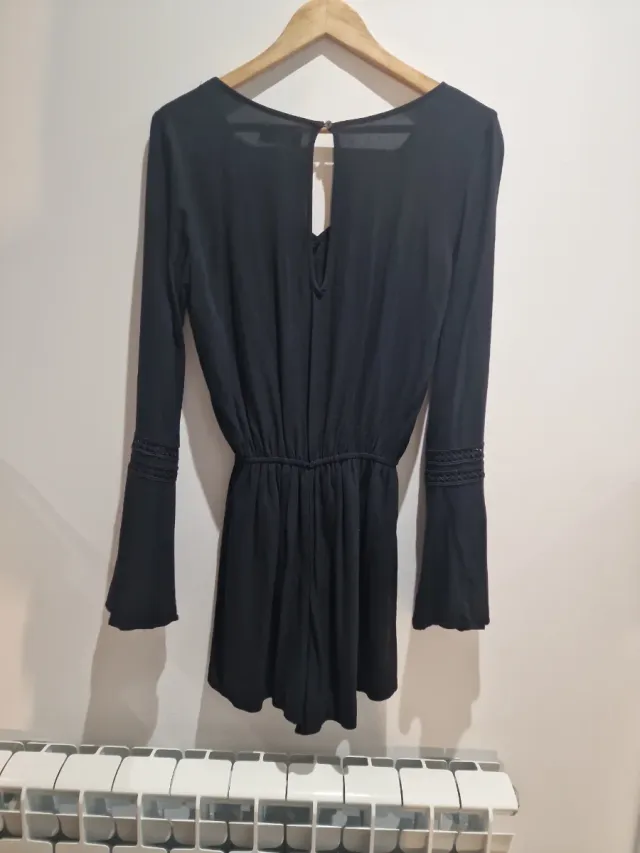 Mono corto Hollister negro