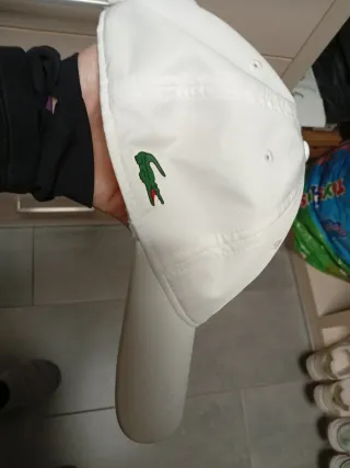 Gorra Lacoste Blanca