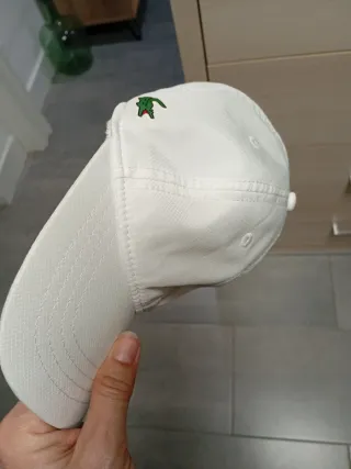 Gorra Lacoste Blanca